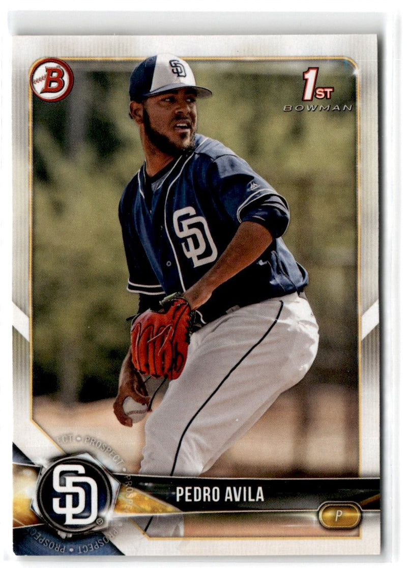 2018 Bowman Prospects Pedro Avila