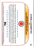 2022 Topps Chrome McDonald's All American Chris Livingston #51