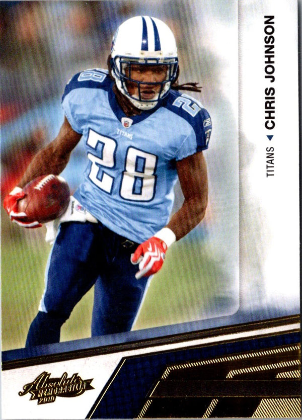 2010 Panini Absolute Memorabilia Chris Johnson #95