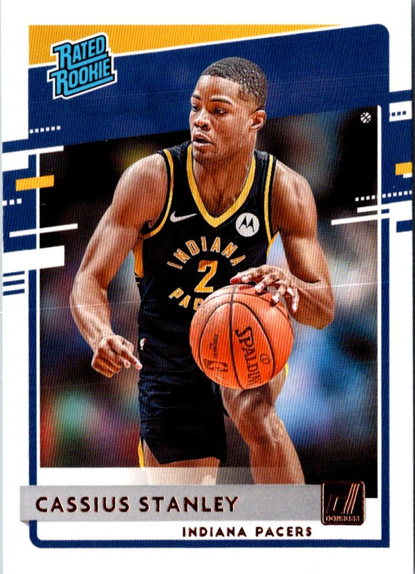 2020 Donruss Rated Rookies Cassius Stanley #225