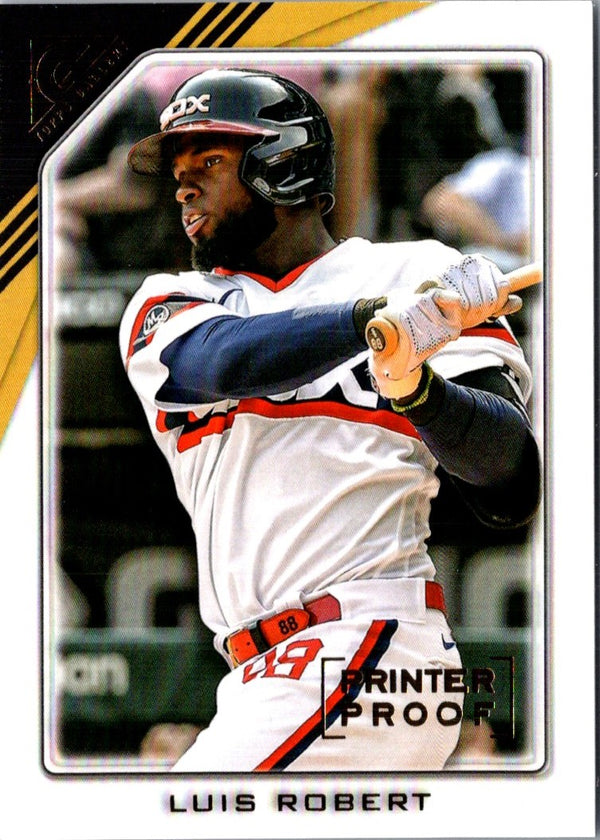 2022 Topps Gallery Printer Proof Luis Robert #57