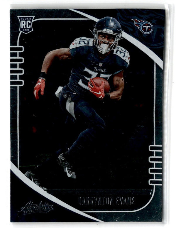 2020 Panini Absolute Darrynton Evans #127 Rookie