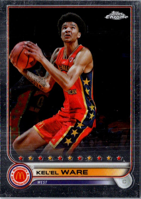 2022 Topps Chrome McDonald's All American Kel'el Ware #23