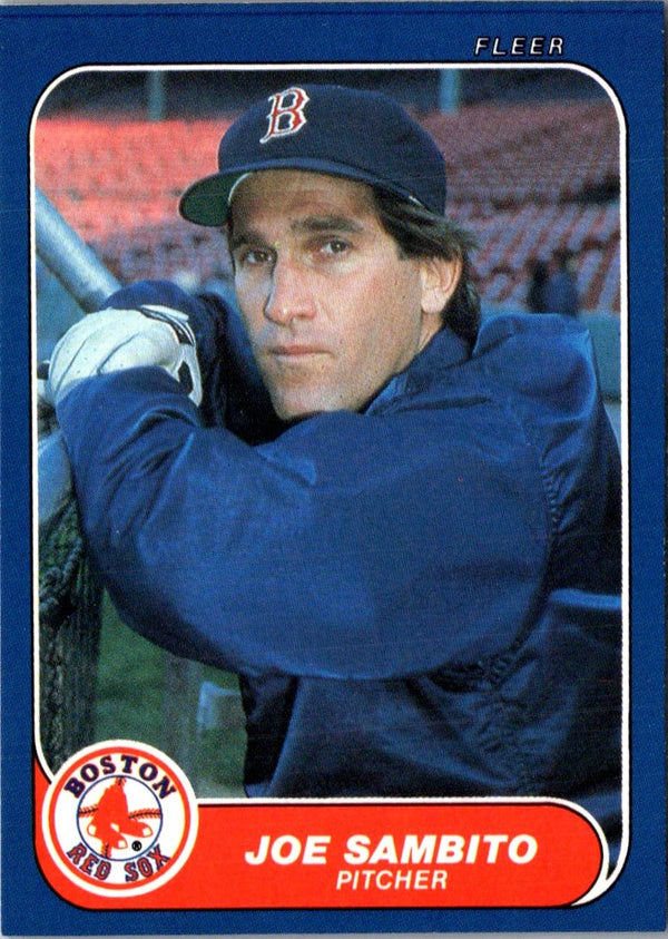 1986 Fleer Update Joe Sambito #U-101