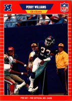 1989 Pro Set Perry Williams #472 Rookie