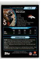 2006 Bowman Brandon Marshall #143 Rookie