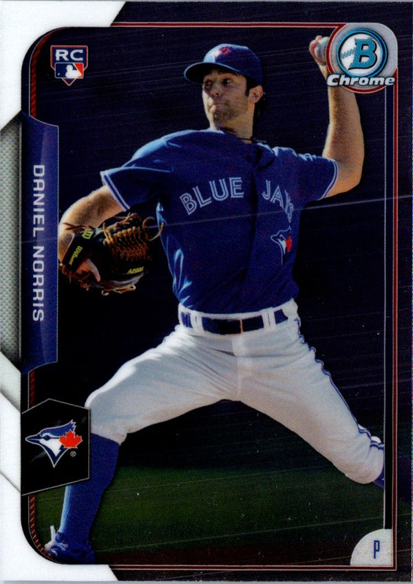 2015 Bowman Chrome Daniel Norris #181 Rookie