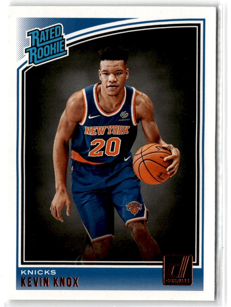 2018 Donruss Optic Blue Velocity Kevin Knox