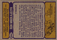 1979 Topps Ron Mikolajczyk #452 Rookie