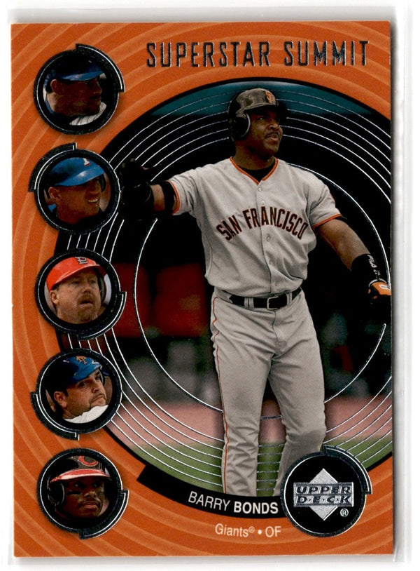 2002 Upper Deck Superstar Summit I Barry Bonds #SS4