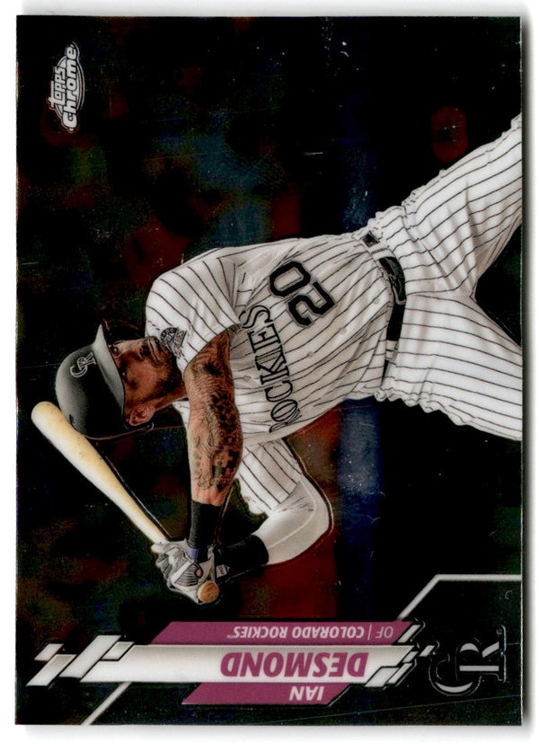 2020 Topps Chrome Ian Desmond #36