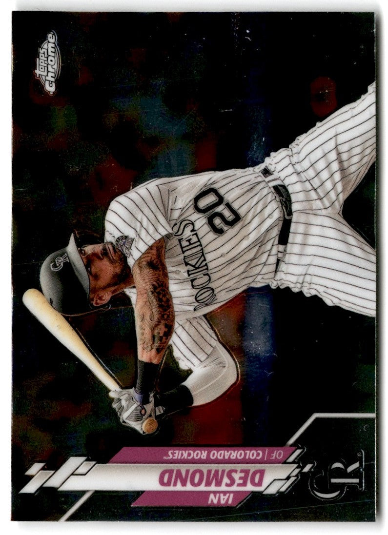 2020 Topps Chrome Ian Desmond