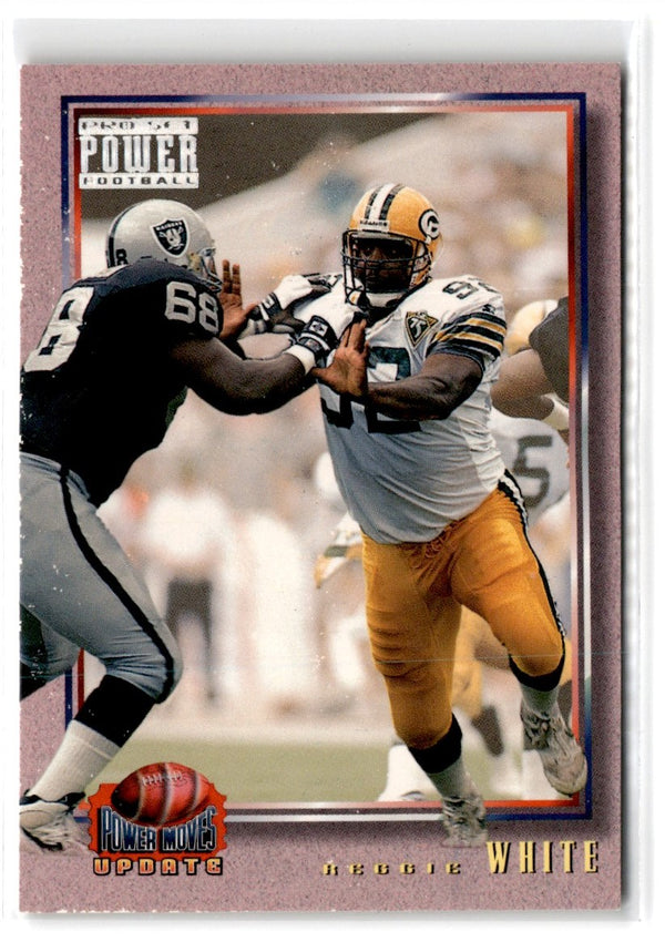 1993 Pro Set Power Update Moves Gold Reggie White #PMUD8