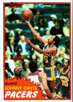1981 Topps Johnny Davis #16