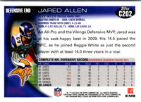 2010 Topps Chrome Jared Allen #C202