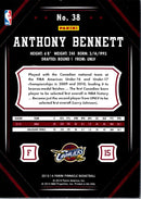 2013 Pinnacle Anthony Bennett