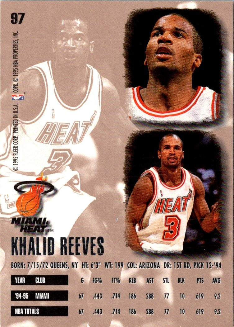 1995 Ultra Khalid Reeves