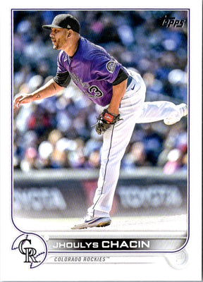 2022 Topps Jhoulys Chacin #US40