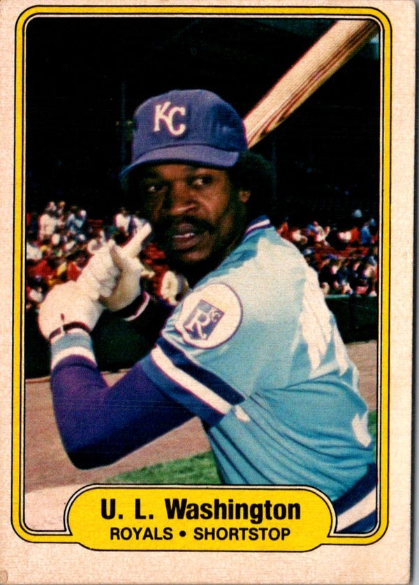 1982 Fleer U.L. Washington #424