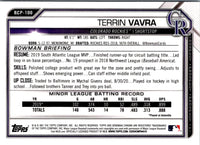 2021 Bowman Chrome Prospects Terrin Vavra #BCP-100