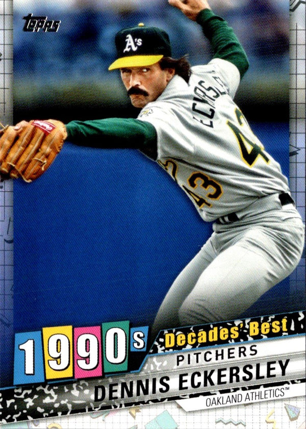 2020 Topps Update Decades' Best Dennis Eckersley #DB-48