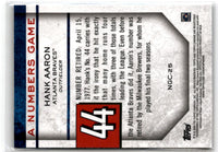 2020 Topps Chrome Hank Aaron #44