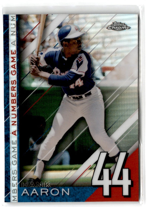 2020 Topps Chrome Hank Aaron #44