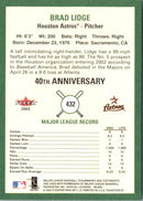 2003 Fleer Tradition Brad Lidge
