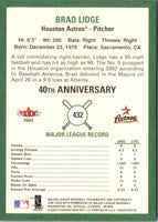 2003 Fleer Tradition Brad Lidge #432
