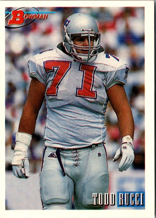 1993 Bowman Todd Rucci #347 Rookie