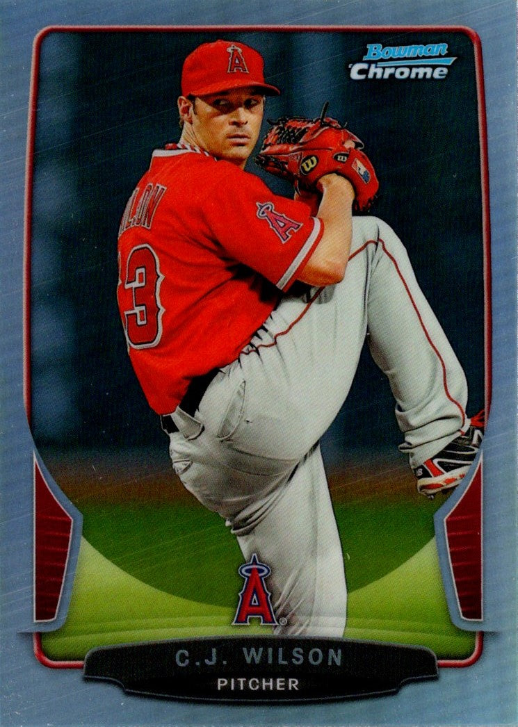 2013 Bowman Chrome C.J. Wilson