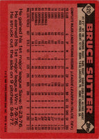 1986 Topps Bruce Sutter #620