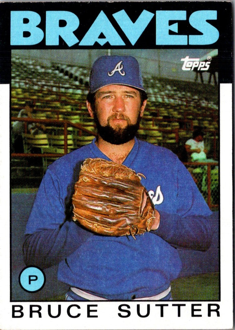 1986 Topps Bruce Sutter