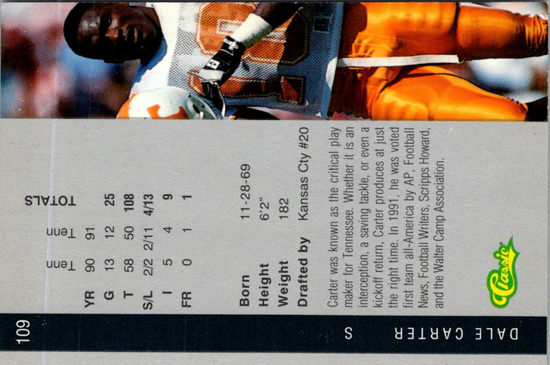1997 SP Authentic Dale Carter