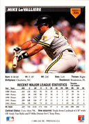 1993 Donruss Mike LaValliere