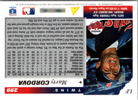 1996 Score Marty Cordova #299