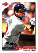 1996 Score Marty Cordova