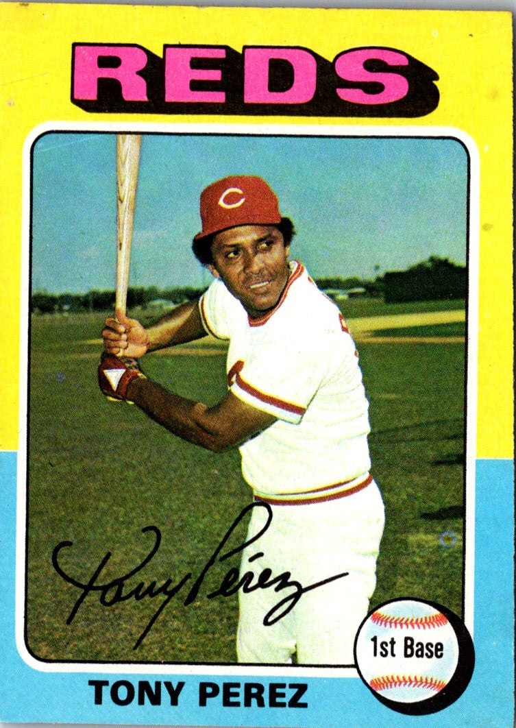 1975 Topps Tony Perez