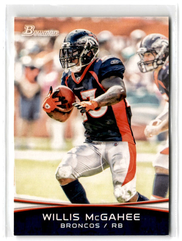 2012 Bowman Willis McGahee #81