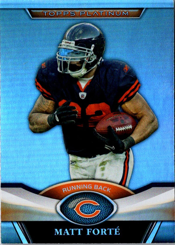 2011 Topps Platinum Matt Forte #123