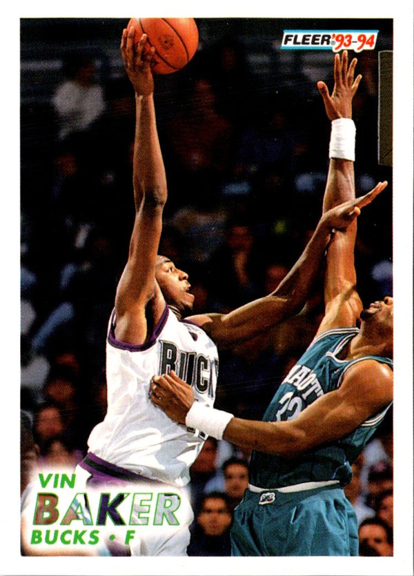 1993 Fleer Vin Baker #321 Rookie