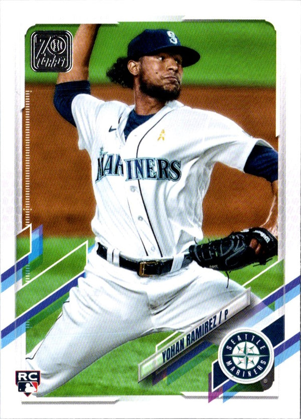 2021 Topps Yohan Ramirez #519 Rookie