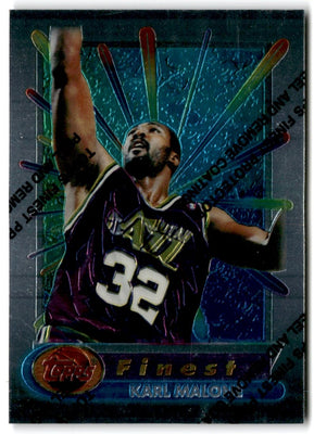 1994 Finest Karl Malone #195