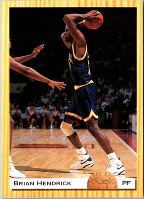 1993 Classic Draft Picks Gold Brian Hendrick #43
