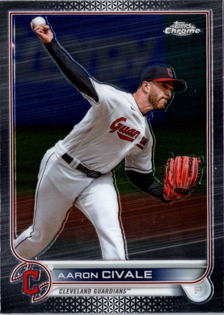 2022 Topps Chrome Update Aaron Civale