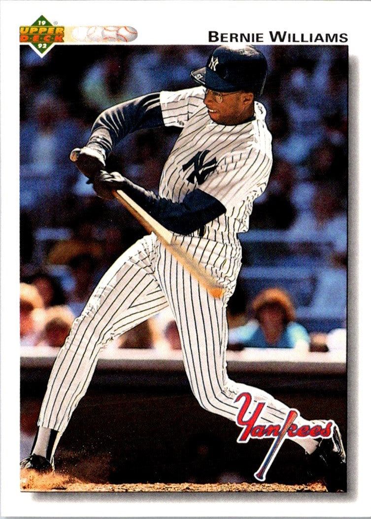 1992 Upper Deck Gold Hologram Bernie Williams