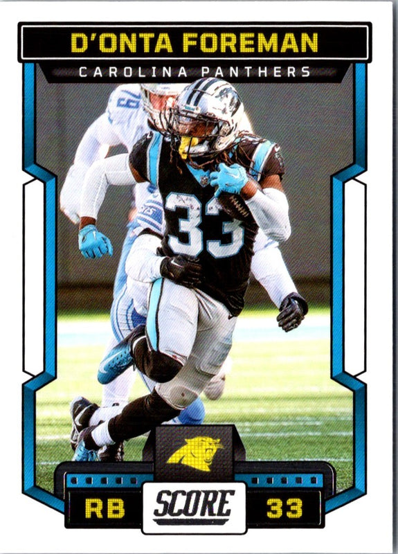 2023 Score D'Onta Foreman #45