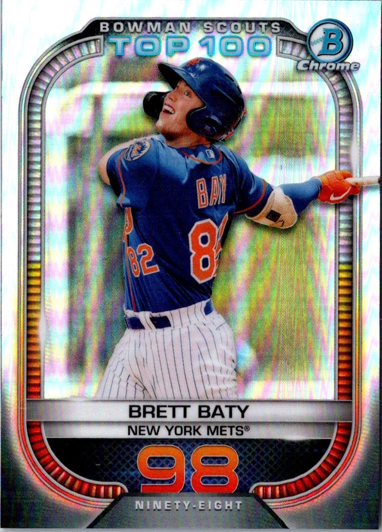 2021 Bowman Scouts Top 100 Brett Baty