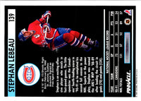 1991 Pinnacle Stephan Lebeau #139