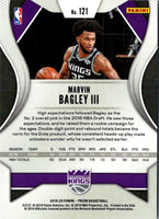 2019 Panini Prizm Prizms Blue Marvin Bagley III #121